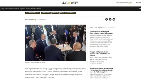 İtaliya mətbuatı Prezidentin Praqa səfərindən yazır
