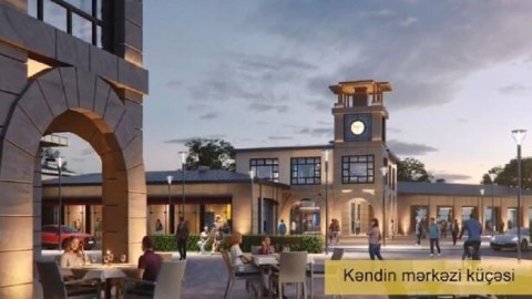 Ağdamın kəndləri gələcəkdə belə olacaq - VİDEO
