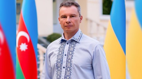 Ukrayna səfiri Azərbaycana təşəkkür etdi