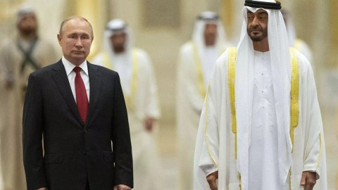 BƏƏ prezidenti Putinlə görüşə gedir