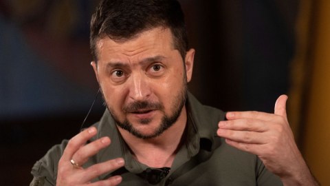 Zelenski Baydenlə danışıqlar apardı 