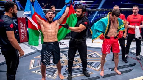 MMA döyüşçümüzün debütü uğurlu alındı - FOTO