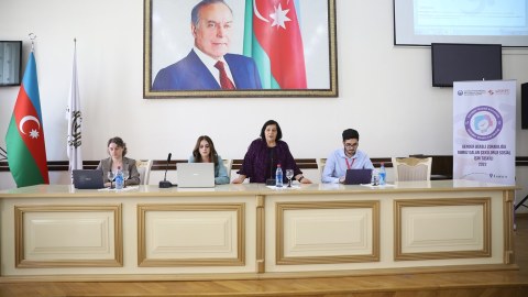 Gəncə Dövlət Universitetində təlim keçirilib