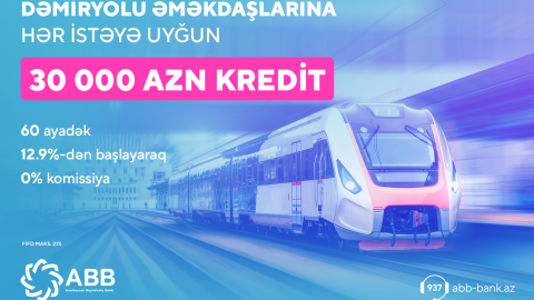 ABB-dən dəmiryolu işçilərinə sərfəli təklif