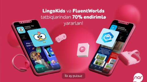 “Nar”dan ingilis dilini öyrənmək istəyənlər üçün əla fürsət!