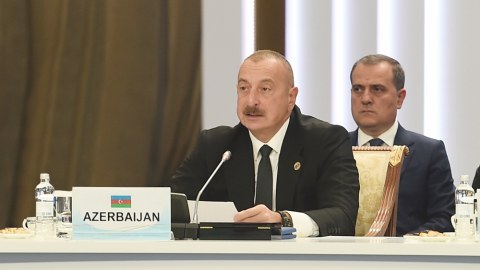 İlham Əliyev Astanada erməni təxribatlarından DANIŞDI