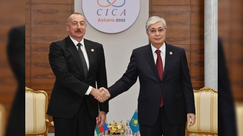 İlham Əliyev və Tokayev nədən danışdılar - YENİLƏNİB 