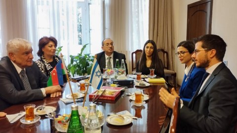 Kamal Abdulla İsrailin Azərbaycandakı səfiri ilə görüşüb