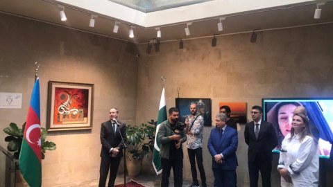 Pakistan səfirliyində Azərbaycan sərgisi