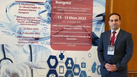 Azərbaycanlı səhiyyə meneceri Beynəlxalq Konqresdə çıxış etdi  - FOTO