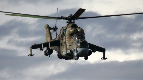 Xersonda Rusiyanın helikopteri VURULDU