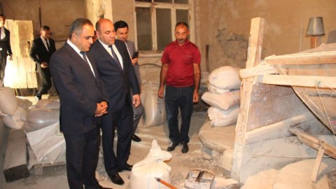 Goranboyda 2 əsr yaşı olan su dəyirmanı - FOTO