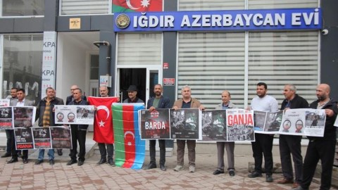 İğdırda erməni cinayətlərinin qurbanları yad edilib - FOTOLAR