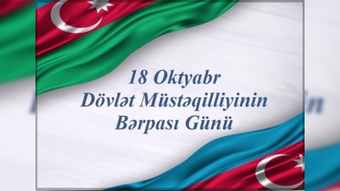 Azərbaycanda Müstəqilliyin Bərpası GÜNÜDÜR