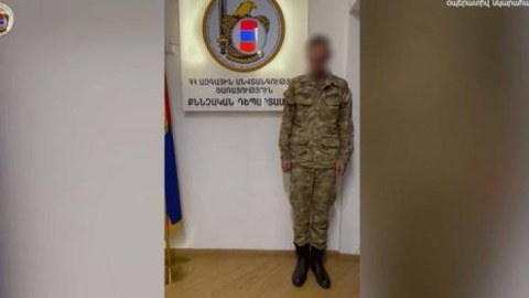 Ermənistanda daha bir casus saxlanılıb