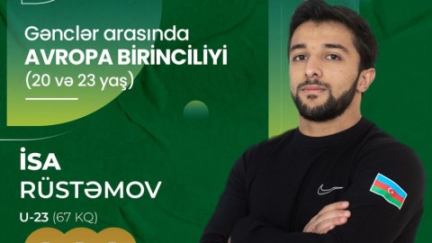 İdmançımız Avropada 3 medal qazandı