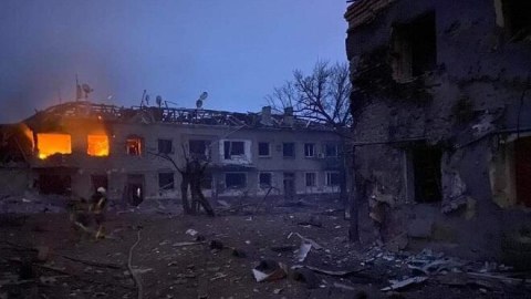 Rusiyaya məxsus silah anbarları məhv edildi