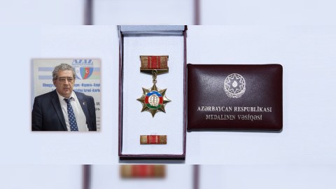 Lev Spivak “Diaspor fəaliyyətində xidmətə görə” təltif edildi