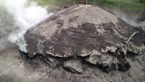 Göygöldə qanunsuz kömürxanalar aşkarlandı