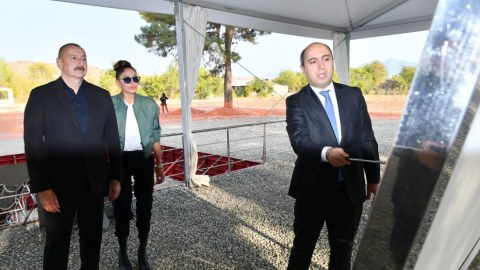 Zəngilanda yeni məktəb inşa edilir