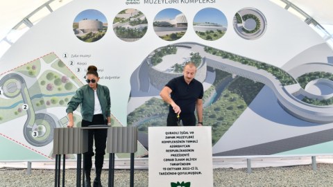 Qubadlıda İşğal və Zəfər muzeylərinin təməli qoyuldu