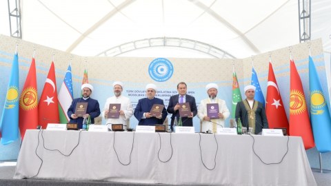 Dini liderlər Şuşada sənəd imzaladılar - FOTOLAR