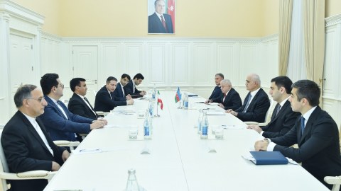 Şahin Mustafayev İranın Vitse-prezidentilə görüşüb