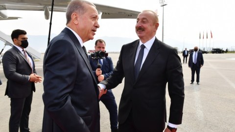 İlham Əliyevlə Ərdoğan arasında maraqlı dialoq - VİDEO