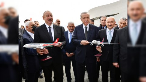Zəngilan hava limanının açılışından FOTOLAR