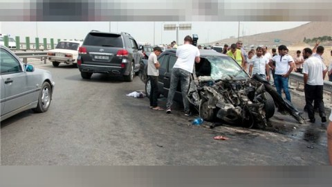 Yol qəzaları bitmir - Daha 2 ölü, 8 yaralı