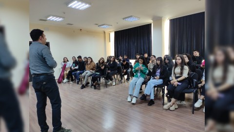 GDU-nun tələbələri təlimdə iştirak ediblər