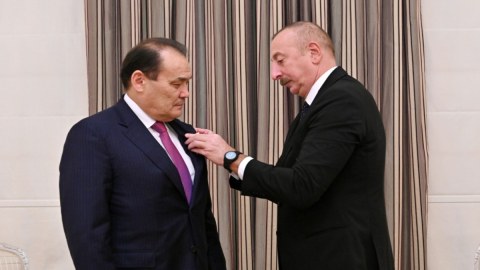 Bağdat Amreyev “Dostluq” ordeni ilə təltif edildi