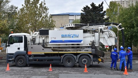 “Azərsu” qışa hazırlaşır - FOTO 