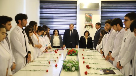 Vətən müharibəsi şəhidinin xatirəsi anılıb