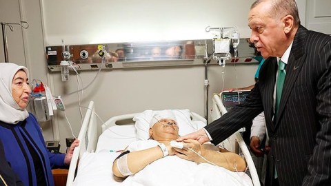 Ərdoğan Binəli Yıldırım və Şamil Ayrıma baş çəkdi - FOTO