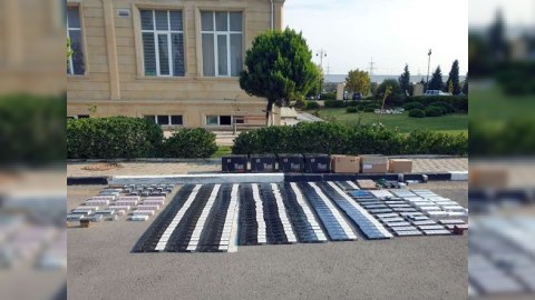 Külli miqdarda qaçaq siqaret aşkarlandı
