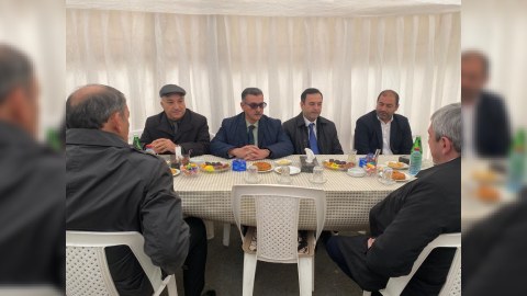 Deputat şəhidin yas mərasimində iştirak edib
