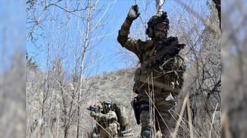 Mağarada gizlənən terrorçular məhv edildi