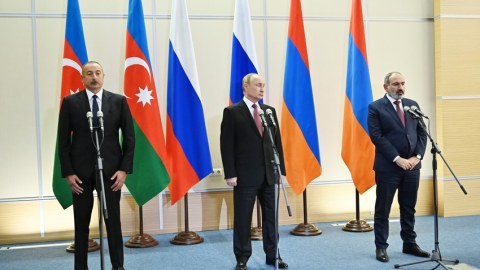 Putin, Əliyev və Paşinyanın görüşü keçiriləcək