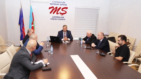 Mətbuat Şurasında iclas keçirildi