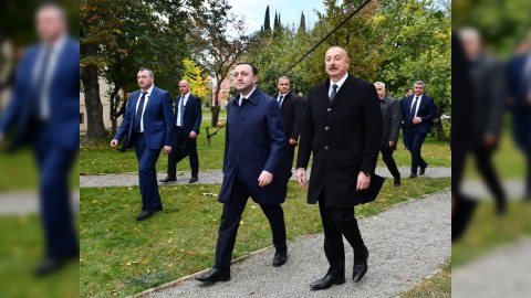 Dövlət başçıları mədəni proqramda iştirak etdilər - FOTOLAR