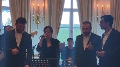 Gürcü müğənnilər “Azərbaycan” mahnısını oxudular - VİDEO 