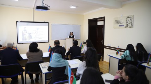 Gəncə Dövlət Universitetində elmi seminar keçirilib
