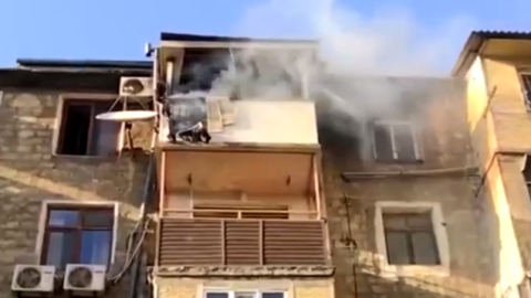 Bakıda yaşayış binasında partlayış - Xəsarət alanlar var