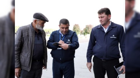 Şəmkirdə "Açıq mikrofon" aksiyası - FOTOLAR