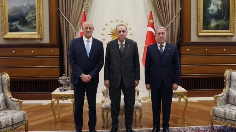 Ərdoğan İsrailin müdafiə nazirini qəbul edib - YENİLƏNİB