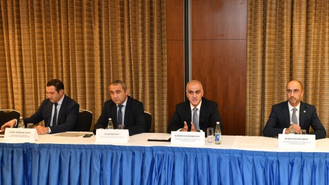 Nəqliyyat sahəsi ilə bağlı müzakirələr aparılıb - FOTO