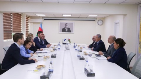 Muxtar Babayev Nina Vaskunlahtinlə görüşüb