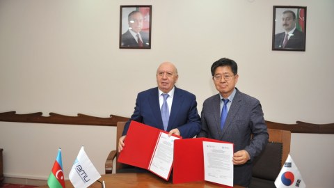 BMU ilə Koreya universiteti arasında memorandum imzalandı
