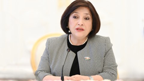 Sahibə Qafarova Səmərqənddə Matviyenko ilə görüşdü